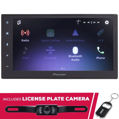 New Pioneer DMH-W2700NEX 6.8” Digital Multimedia Receiver and License Plate Camera