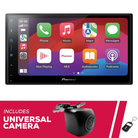 New Pioneer DMH-W3000NEX 6.8" Multimedia Receiver w/ NB-BC011 Front/Rear View Camera