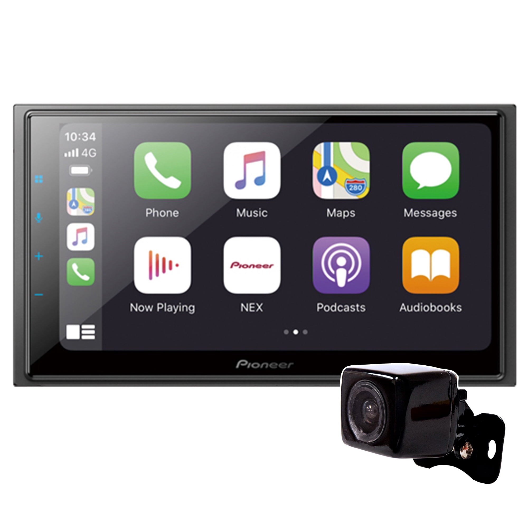 New Pioneer DMH-W4660NEX 6.8 2-DIN Digital Multimedia Receiver with Backup Camera