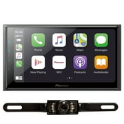 New Pioneer DMH-W4660NEX 6.8 2-DIN Multimedia Receiver with License Plate Camera