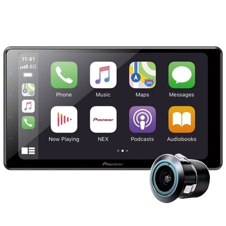 New Pioneer DMH-WC6600NEX 1DIN 9" Modular Digital Media Receiver & Bullet Backup Cam