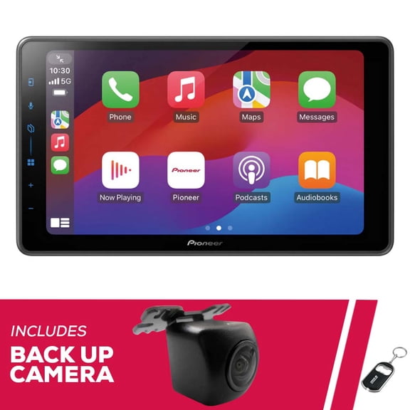 New Pioneer DMH-WT5000NEX 9" 1-DIN Multimedia with ND-BC010 Backup Camera