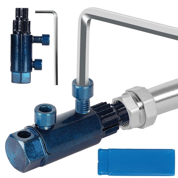 New Pipe Extractor Tool Pipe Nipple Extractor Set Pipe Remover Kit Broken Pipe Thread Remover Fits 1/2 inch to 1 inch Easy Out Screw Extractor Kit for Broken Tap, Bolt, Nipple, Allen Screw Remover