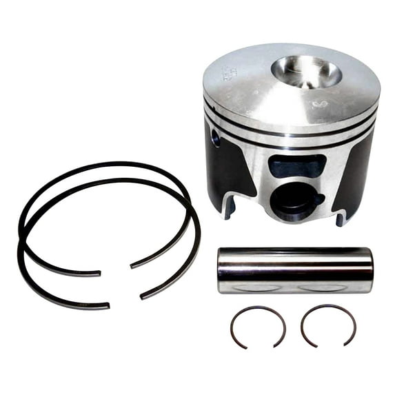 OEM Grade Port Side Piston Kit Standard Size Compatible with 2014-2020 Evinrude 150HP 175HP 200HP 225HP 250HP 300HP V6 E-TEC G2 3.4L Outboard 3.854 Bore 5005910 5006532