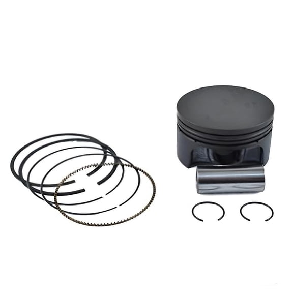 OEM Grade Piston Kit Compatible with 2005-2014 Mercury 150 200 225HP V6 4-Stroke 3.4L DOHC 24-Valve EFI Mariner Outboard Engine 100-70-04K .010 Over Oversize Displacement Configuration