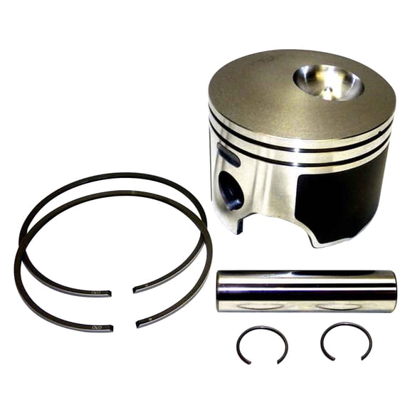 OEM Grade Starboard Side Piston Kit Standard Size Compatible with 2004-2012 Johnson Evinrude 150HP 175HP 200HP 225HP 250HP 300HP V6 E-TEC Outboard 3.600 Bore 5007037 5007036