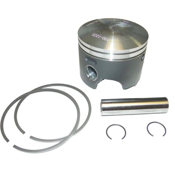 OEM Grade Starboard Side Piston Kit Standard Size Compatible with 1993-1998 Johnson Evinrude 250HP 275HP 300HP V8 Loop Charge Outboard 3.600 Bore 5000813 5006728