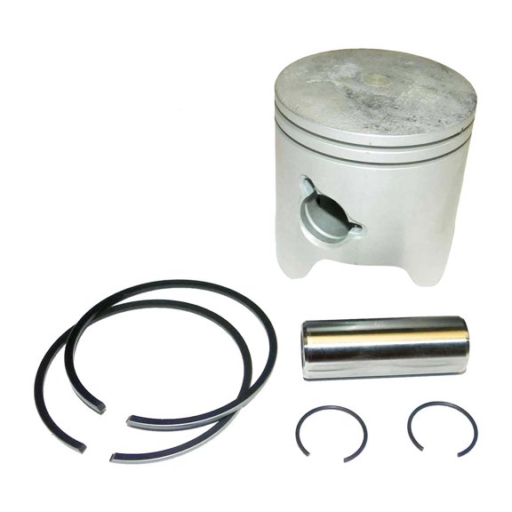 OEM Grade Piston Kit .040 Oversize Compatible with 1984-2006 Yamaha 60HP 70HP 3-Cylinder 2-Stroke Outboard Motor 2.875 73.00mm Bore 6H3-11631-01-96 326764 326765