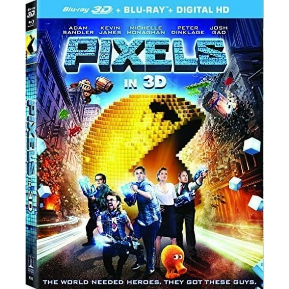 Sony Pictures - Pixels (3D) [BLU-RAY 3-D]