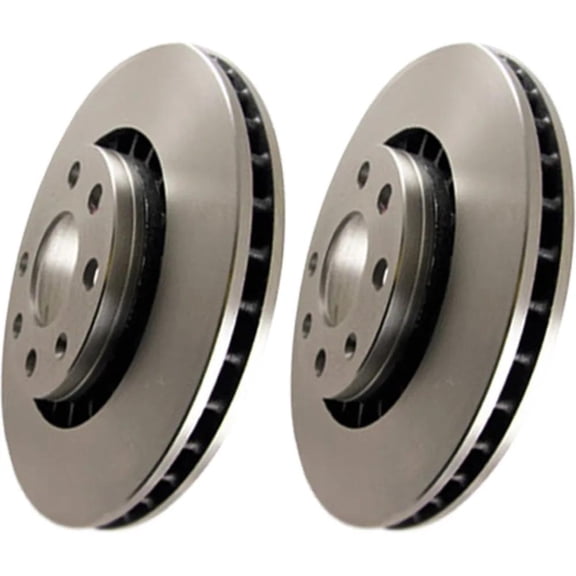 New Plain Surface Brake Disc Compatible With Chrysler Dodge 300 Signature Series 6 Cyl 3.5L 300 LX 6 Cyl 2.7L Challenger SXT 6 Cyl 3.6L 2005-2018 By E35RK7242