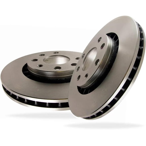 New Plain Surface Brake Disc Compatible With Volkswagen CC R-Line 4 Cyl 2.0L Jetta Comfortline TDI 4 Cyl 2.0L CC Executive 4 Cyl 2.0L 2009-2018 By E35RK1410