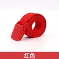 thumbnail image 1 of New Plastic Buckle Woven Canvas Belt Child Kids Canvas Belt For Boys Girls Adjustable Children Belts Jeans Pants Students Belts, 1 of 6