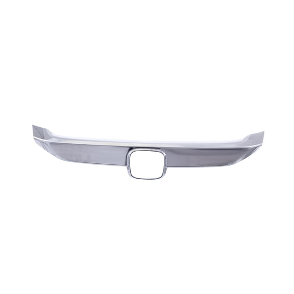 New Plastic Chrome Front Grille Molding Trim for 16-18 Honda Civic Sedan Coupe