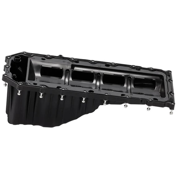 New Plastic Oil Pan Compatible With Dodge Jeep Grand Cherokee Laredo 8 Cyl 5.7L Grand Cherokee Laredo X 8 Cyl 5.7L Durango Citadel 8 Cyl 5.7L 2011-2018 By 53022343AL 53022343AJ