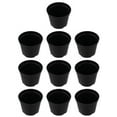 thumbnail image 1 of 10 PCS Plant Pots Black Plastic Plant Nursery Pots Multiple Sizes Large Garden Flower Pot Container For Succulents Cuttings, 1 of 8