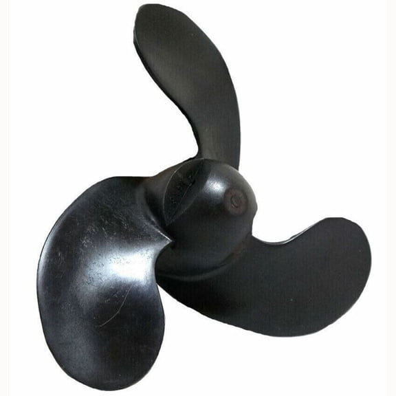 OEM Grade Plastic Propeller Compatible with Johnson Evinrude Nissan Tohatsu Mercury Heavy Duty 7.25 x 6 Inch 3 Blade Pin Drive 2.5HP 3.3HP 3.5HP