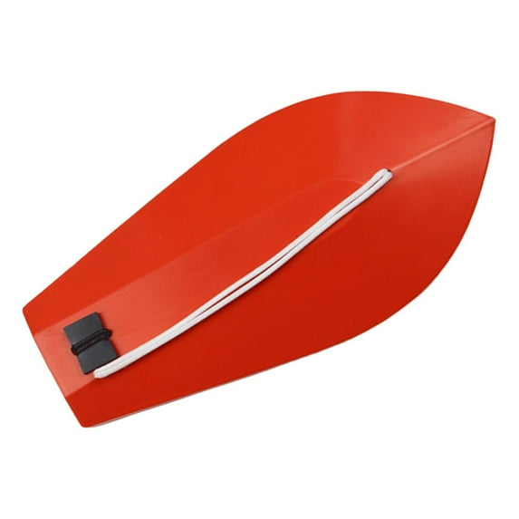 New Plastic Red Adjustable Weight Trolling Tool Artificial Bait Diver Plate Plan Fishing Diving Board 7#