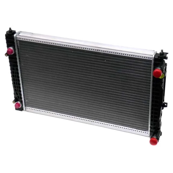 New Plastic Tank Radiator Compatible With Audi Volkswagen A4 Base 4 Cyl 1.8L A4 Quattro Base 4 Cyl 1.8L Passat GL 4 Cyl 1.8L A4 Quattro Avant 4 Cyl 1.8L 1997-2005 By MHB8D0121251BC