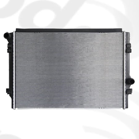 New Plastic Tank Radiator Compatible With Audi Volkswagen Golf R Base 4 Cyl 2.0L Tiguan SEL R-Line Jet Black 4 Cyl 2.0L GTI Autobahn 4 Cyl 2.0L 2015-2024 By CU13529 13529 2481127