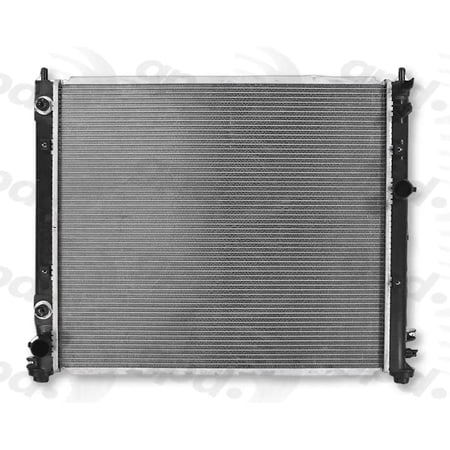 New Plastic Tank Radiator Compatible With Cadillac CTS Performance 6 Cyl 3.6L CTS Base 6 Cyl 3.6L CTS Luxury 6 Cyl 3.0L 2008-2014 By CU13055 13055 15932852 2480944 RA13055C