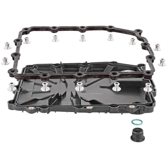 New Plastic Transmission Pan Compatible With Bmw M4 GTS 6 Cyl 3.0L 335is Base 6 Cyl 3.0L Z4 sDrive35is 6 Cyl 3.0L M4 CS 6 Cyl 3.0L M5 Base 8 Cyl 4.4L 2008-2019 By 28108070791
