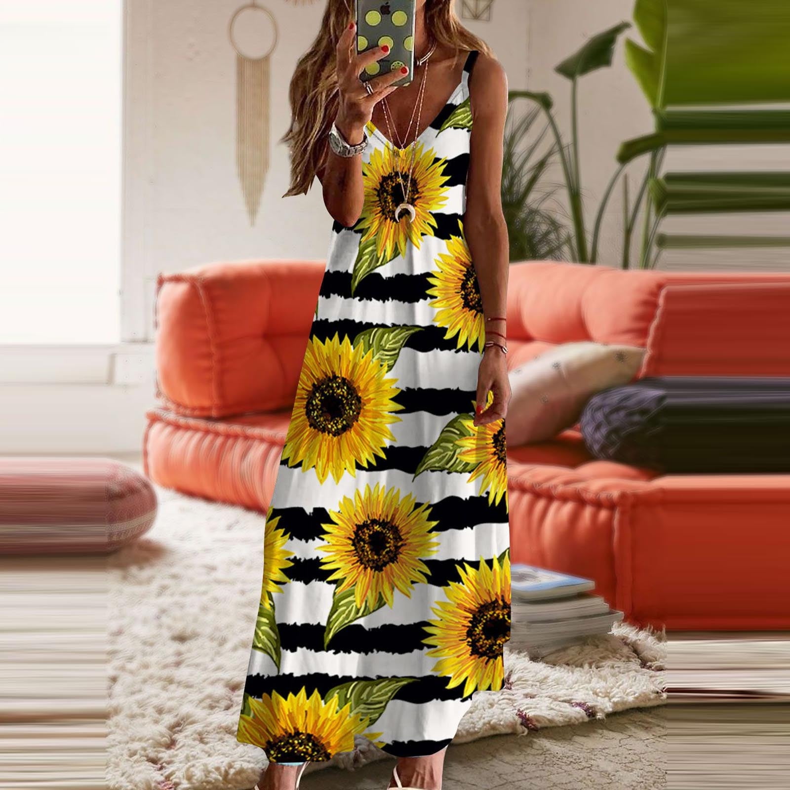 New Plus Size Maxi Dress For Women 2024 Summer Fashion Sexy