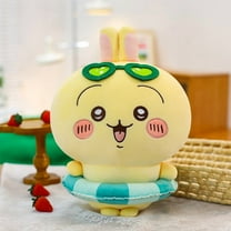 New Plushie Swimming Circle Kiikawa DollS Celebrity Chiikawa Little Eight Usagi Toy Doll Girl Birthday Christmas Decoration Gift