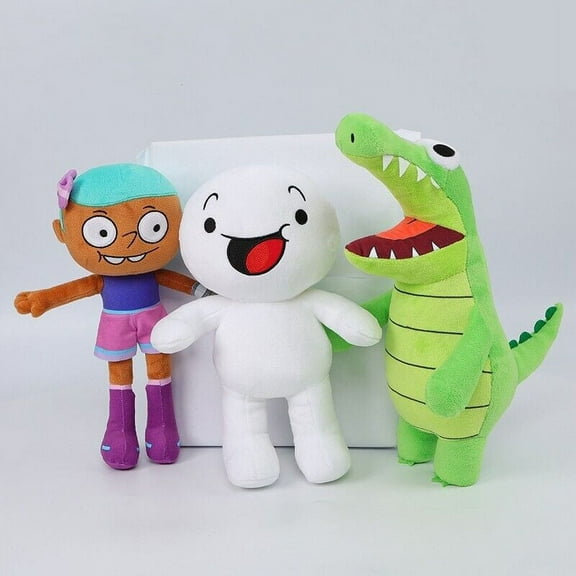 New Plushies Oddballs Cartoon Stuffed Animal Plush Doll Toy Kids Birthday Gift 3Pcs Set -11.8" / 13.8"