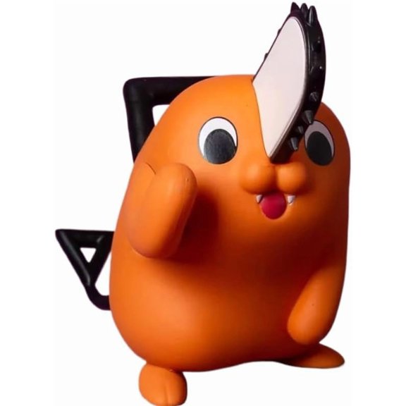 New Pochita Figure, Q Version Electric Saw Pochita Figurine 8cm/3.1inch PVC Characters Collectible Handicrafts Souvenirs for Anime Fans Gifts