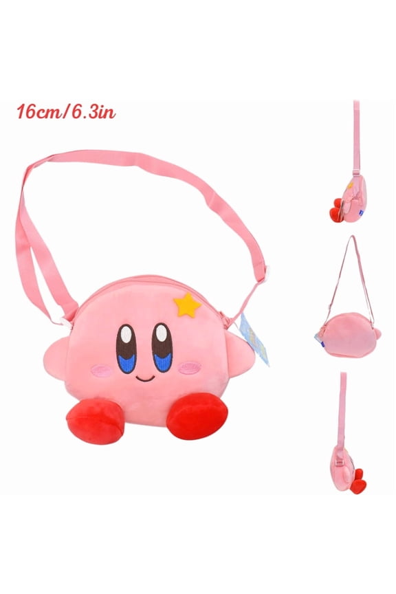 New Pokemon Plush Bag Pikachu Mimikyu Gengar Lucario Soft Stuffed Toy Rowlet Eevee Snorlax Peluche Dolls Shoulder Bags Sac A Dos