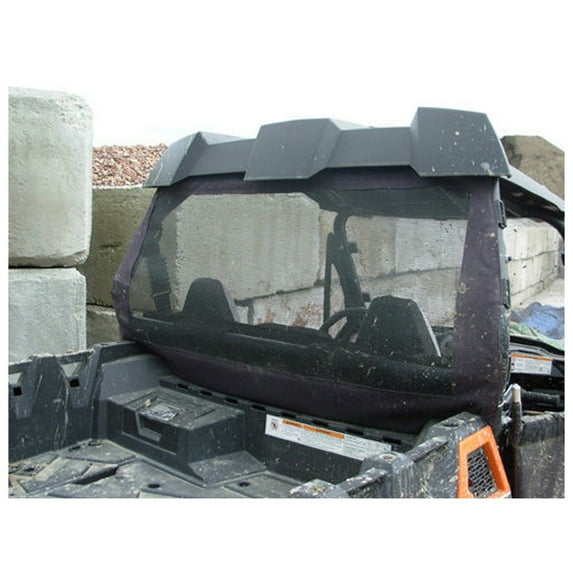 New Polaris UTV Rear Mesh Enclosure, Ranger XP 10-12, 16-4656,POXP-DS-BK