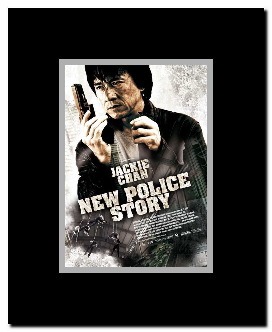 New Police Story Framed Movie Poster