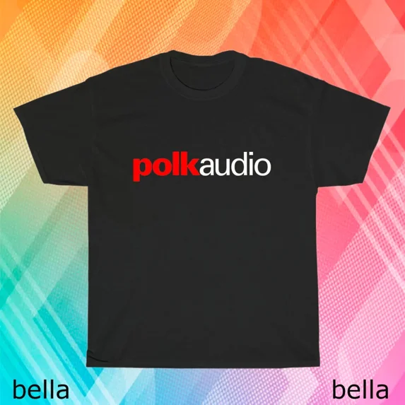 New Polk Audio Logo T-Shirt Funny Size S to 5XL
