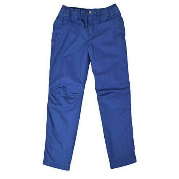 New Polo Ralph Lauren Boys Sweatpant Lined Pants Old Royal Blue (Large (14-16)