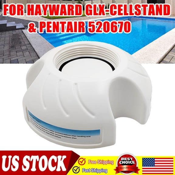 New Pool Salt Cell Cleaning Stand Cap W/ O-ring For Hayward / Goldline T-Cell US