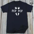 thumbnail image 1 of New Pop Pop T-Shirt Pregnancy Announcement Baby Surprise Ideas Unisex S-5XL Hot Trending Shirt, Vintage Birthday Gift, 1 of 3