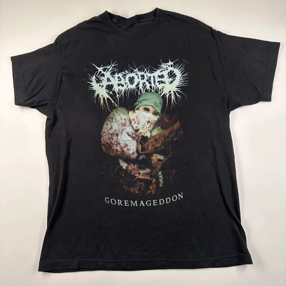 New Popular Aborted Goremageddon Short Sleeve Black S-3XL Shirt HH589