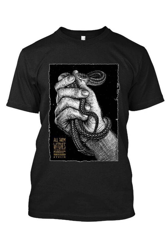 New Popular All Them Witches American Heavy Music Show Graphic T-Shirt S-4XL