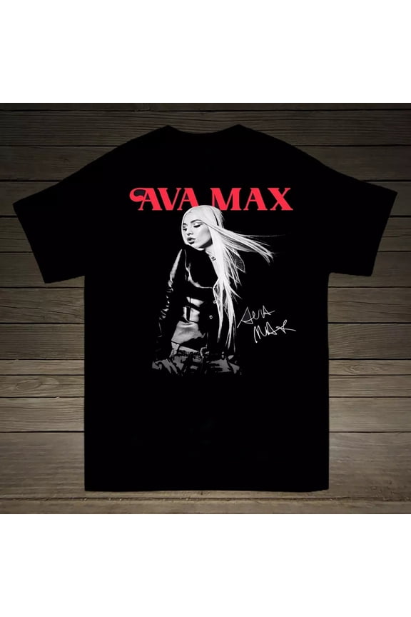 New Popular Ava Max Album Shirt Black Ladies All Size S to 5XL MC694
