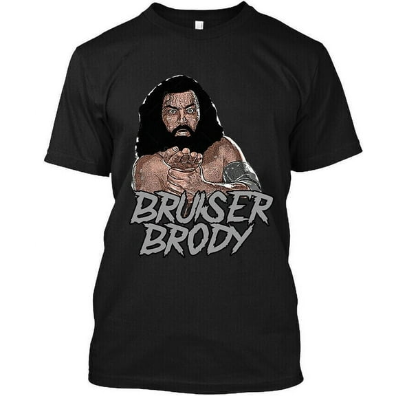 New Popular! Bruiser Brody Frank Donald Goodish American Logo T-Shirt Size S-3XL