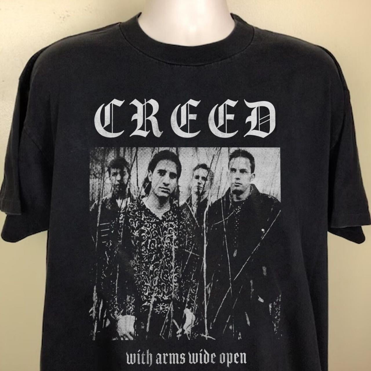 90s CREED バンドTシャツ　ラグラン　 M グレー/ブラック il_340x270.6131832540_221e.jpg