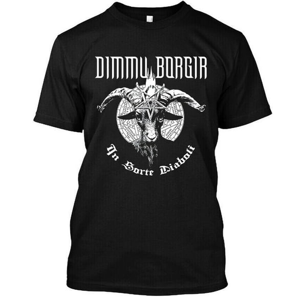 New Popular! Dimmu Borgir In Sorte Diaboli Norwegian Music T-Shirt Size S-5XL