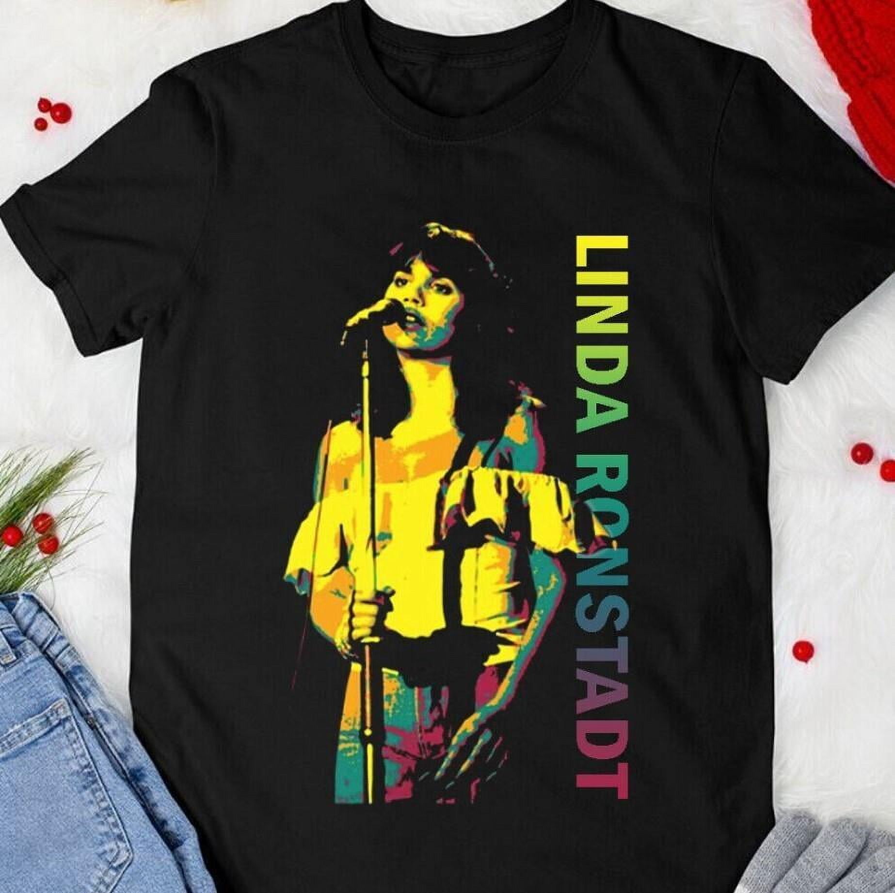T-shirt Jimmy Buffett & Linda Ronstadt 1975 – Jaune – Unisexe Tailles S à 5XL – Neuf