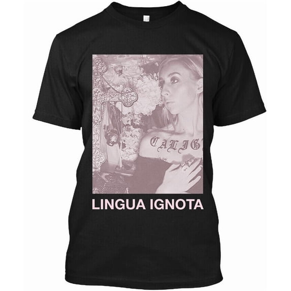 New! Popular Lingua Ignota American Music Classic Graphic Retro T-Shirt S-4XL
