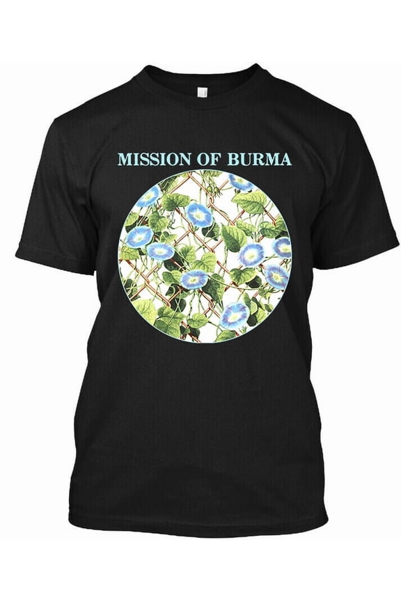 New Popular Mission of Burma Vs American Music Vintage Logo T-Shirt Size S-4XL
