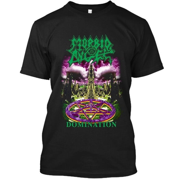 New Popular Morbid Angel Domination American Death Music Classic T-Shirt S-4XL