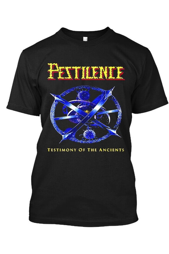 New! Popular Pestilence Testimony of the Ancients Dutch Thrash T-Shirt S-4XL