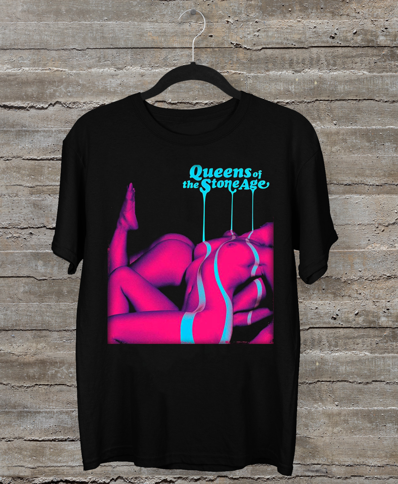 New Popular Queens of the Stone Age Band Black S2345XL Unisex TShirt