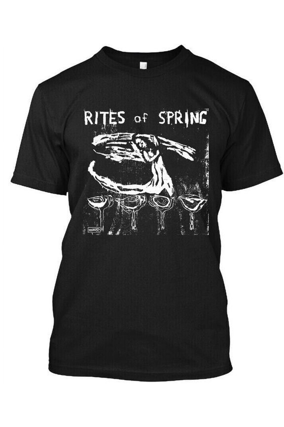 New Popular Rites of Spring American Music Graphic Vintage Logo T-Shirt S-4XL