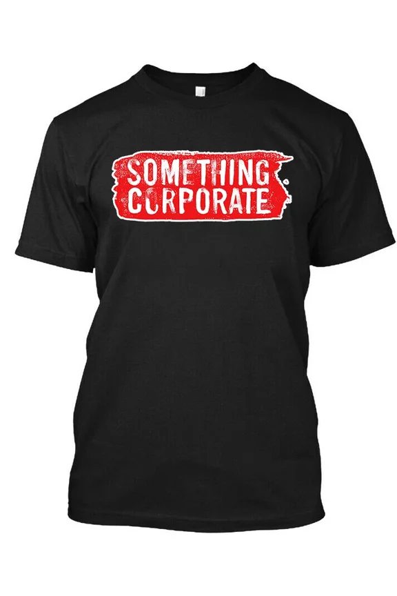 New Popular Something Corporate American Alternative Music Retro T-Shirt S-4XL